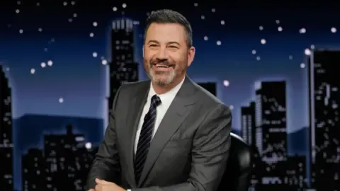Jimmy Kimmel for now pulled from air following disputed remarks concerning right-wing commentator Charlie Kirk