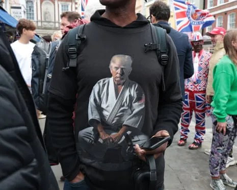 Devoted Followers Gather in the Historic Town to Animate the President’s Event of Minimal Action