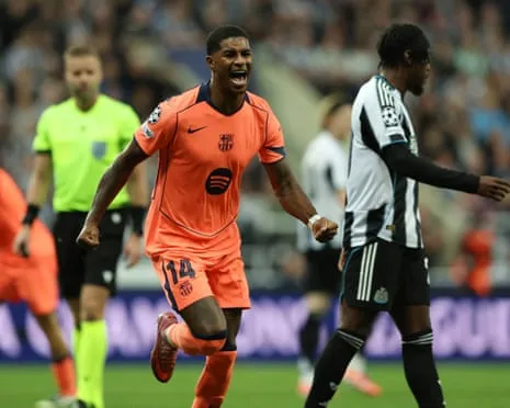 Marcus Rashford's Double Quiets Newcastle's Celebrations and Secures Barcelona's Victory