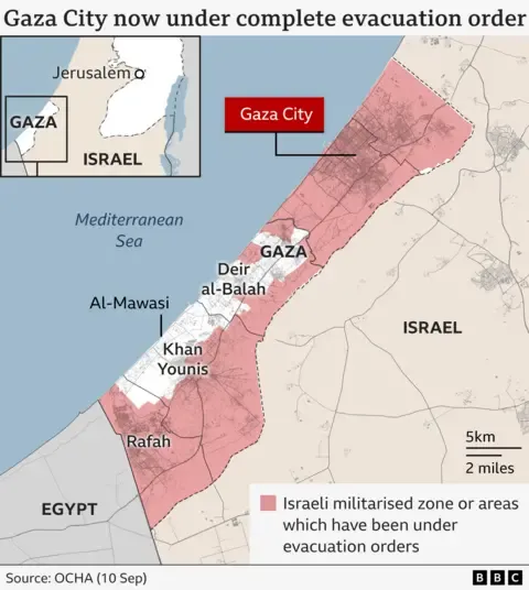 Countless Palestinians Escape as Military Forces Move Deeper into Urban Areas