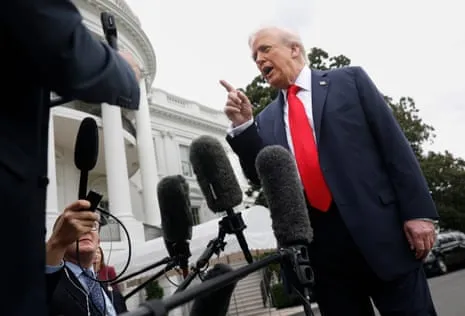 Donald Trump Confronts Aussie Reporter, Verifies Talks with PM Albanese