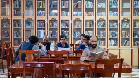 The governing authority outlaw textbooks written by female authors from Afghanistan's colleges