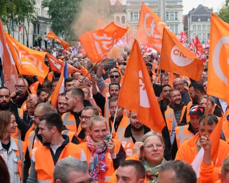 Countrywide Protest Demonstrations Sees Hundreds of Thousands Taking to the Streets Throughout France